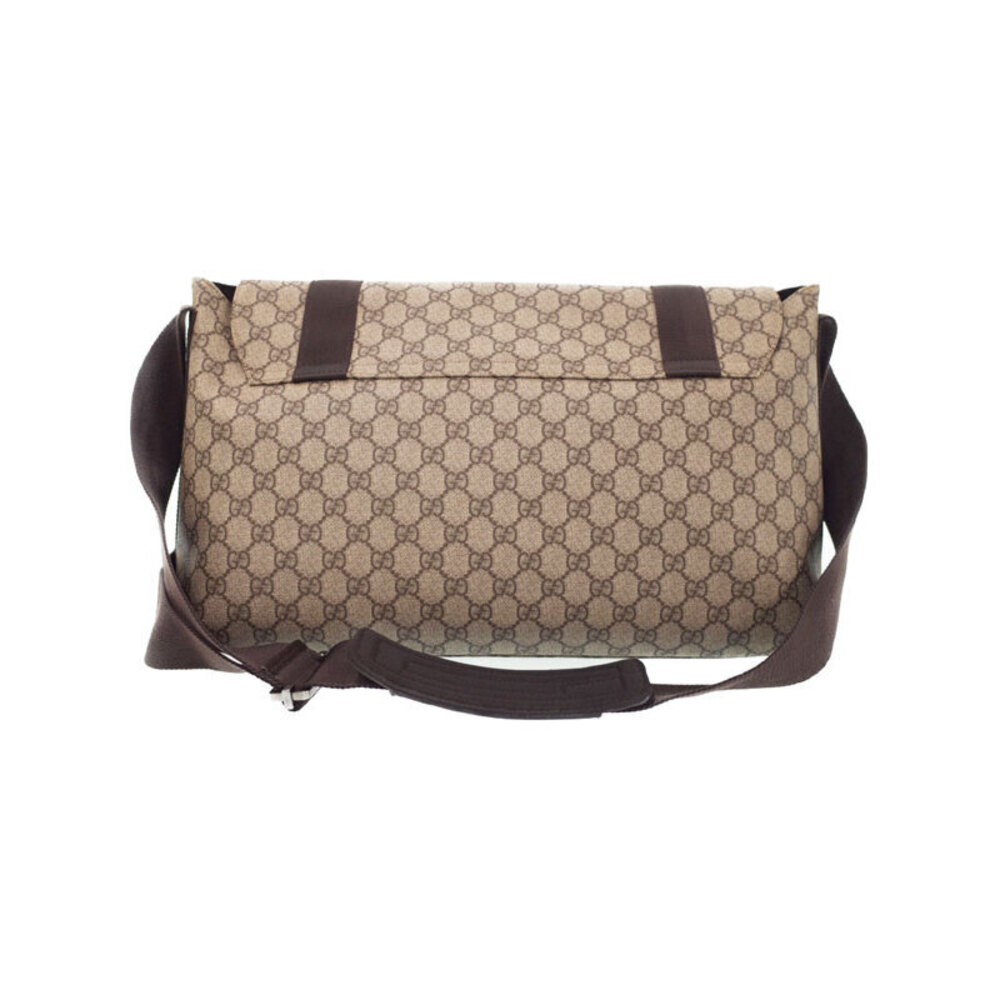Gucci Brown messenger bag pattern GG Crossbody